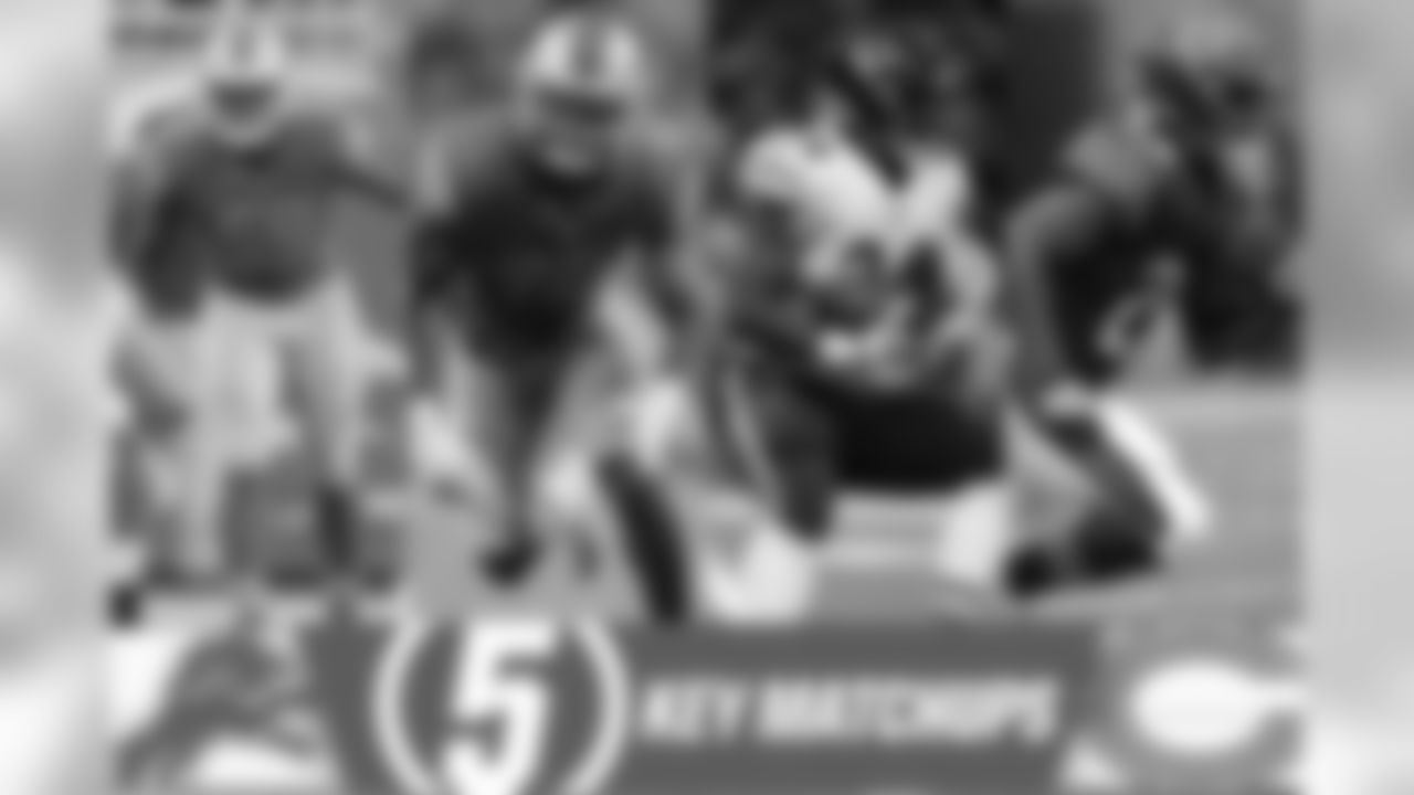 LBs Davis and Whitehead vs. RBs Cohen and Howard