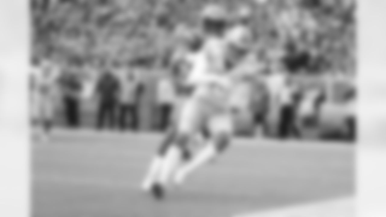 Detroit Lions wide receiver TJ Jones (13) catches a touchdown pass during a NFL football game against the Green Bay Packers on Sunday, Dec. 30, 2018 in Green Bay, Wisc. (Detroit Lions via AP).