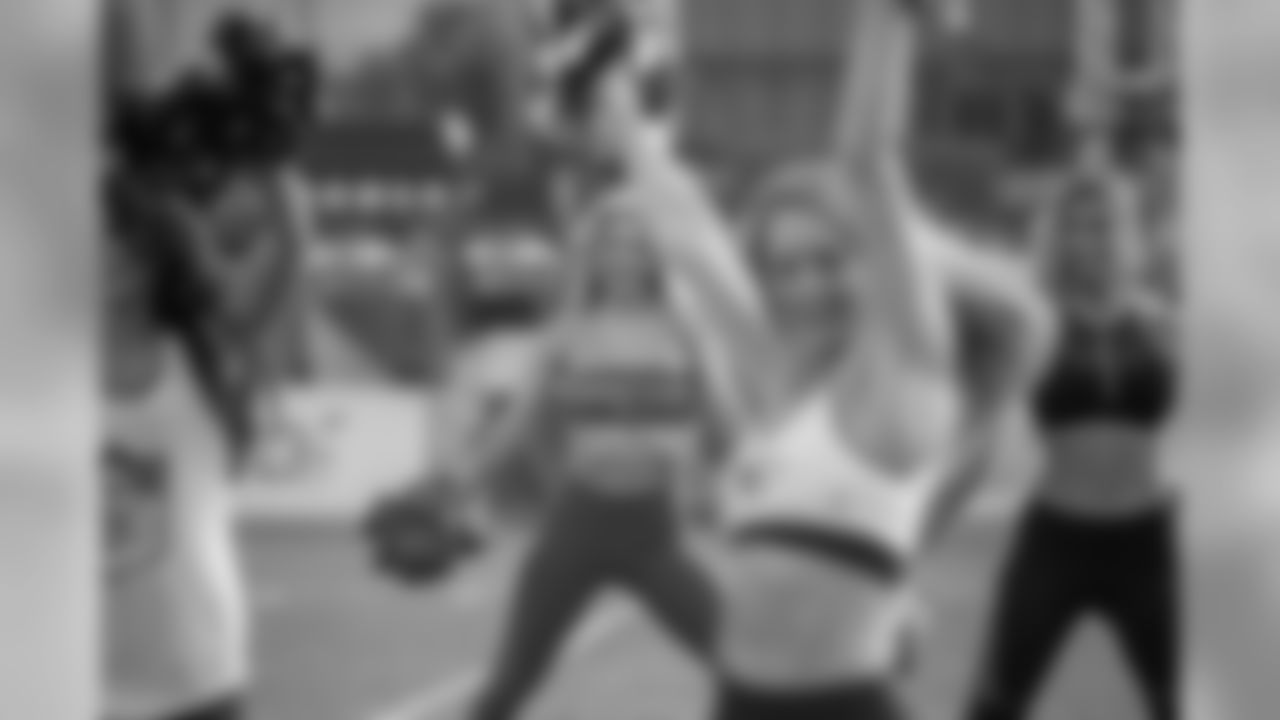 Detroit Lions Cheerleader Holly performs during Pro Bowl rehearsal Thursday, Jan. 23, 2020 in Orlando.
