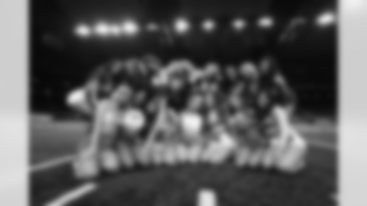 Detroit Lions Cheerleaders during the 2023 Auditions at Ford Field in Detroit, MI on May 8, 2023. (Josh Mandujano/Detroit Lions)