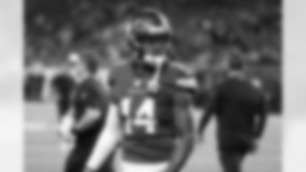 WR Stefon Diggs
Backed up by Chad Beebe and Brandon Zylstra