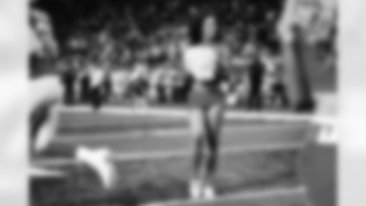 Detroit Lions Cheerleaders during a NFL football game against the Green Bay Packers on Sunday, January 9, 2022 in Detroit, MI. (Mike Ferdinande/Detroit Lions).
