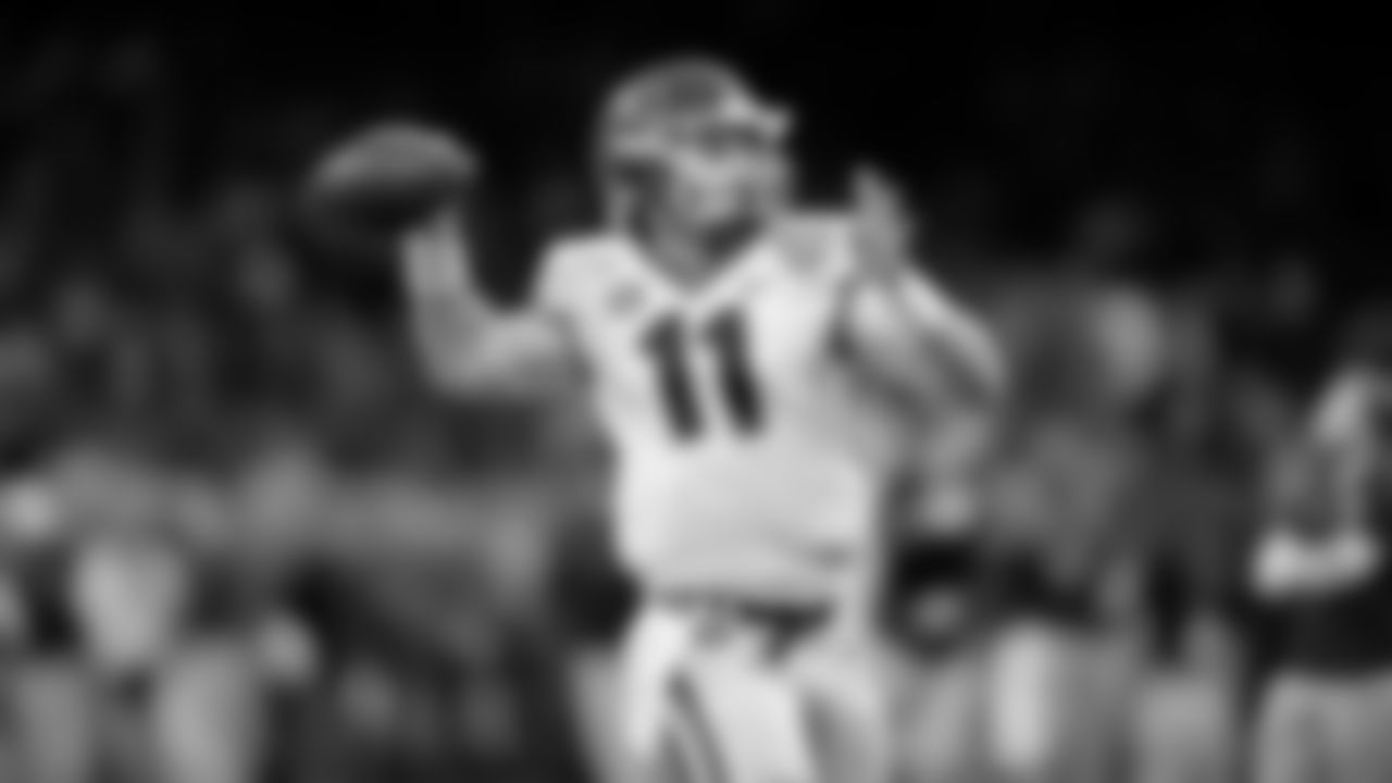 Georgia quarterback Jake Fromm warms up before the team's Sugar Bowl NCAA college football game against Baylor in New Orleans, Wednesday, Jan. 1, 2020. (AP Photo/Brett Duke)