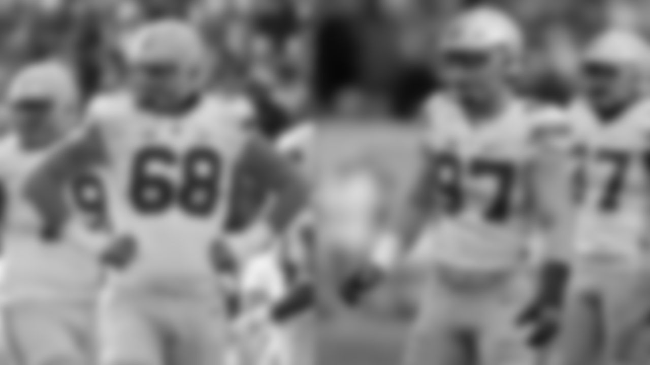 Lions T Taylor Decker and Chargers DE Joey Bosa were teammates at Ohio State from 2013-15. Bosa cited Decker as one of the main reasons for his success at Ohio State due to the reps in practice against one another. In 2014, the two led the team to Ohio State's first National Championship since 2002.