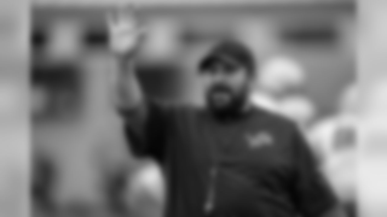 Detroit Lions head coach Matt Patricia during Day 2 of minicamp on Wednesday, June 5, 2019 in Allen Park, Mich. (Detroit Lions via AP)