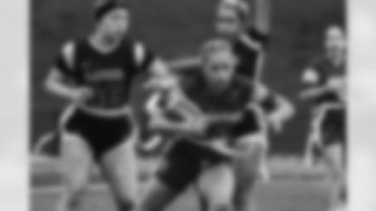 2023 Michigan Girls High School Flag Football Pilot League Week 2 at Stoney Creek HS Saturday May 13, 2023 in Rochester Hills, MI. (Carl Jones II/Detroit Lions).