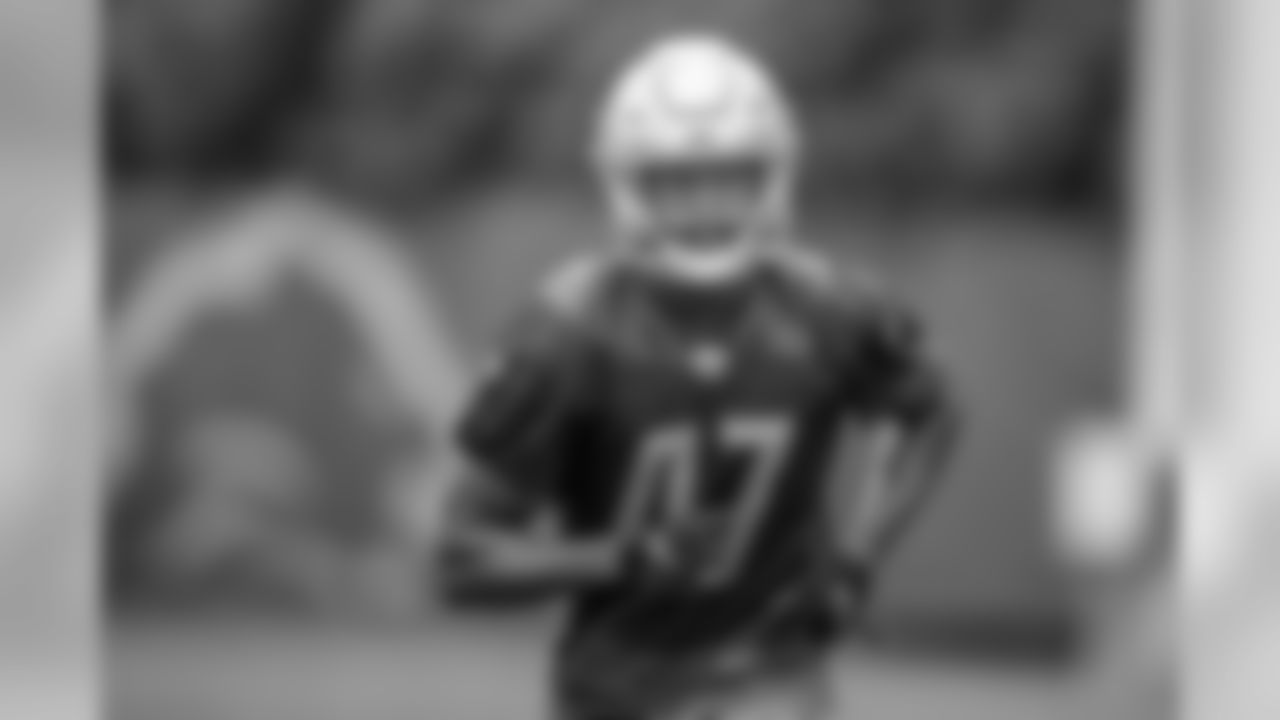 Detroit Lions defensive back Tracy Walker (47) during Day 2 of minicamp on Wednesday, June 5, 2019 in Allen Park, Mich. (Detroit Lions via AP)