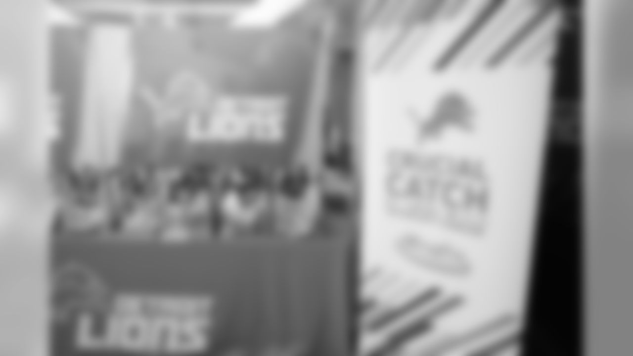 Detroit Lions Superhero Ball on Monday, Oct. 1, 2018 in Detroit. (Detroit Lions via AP).
