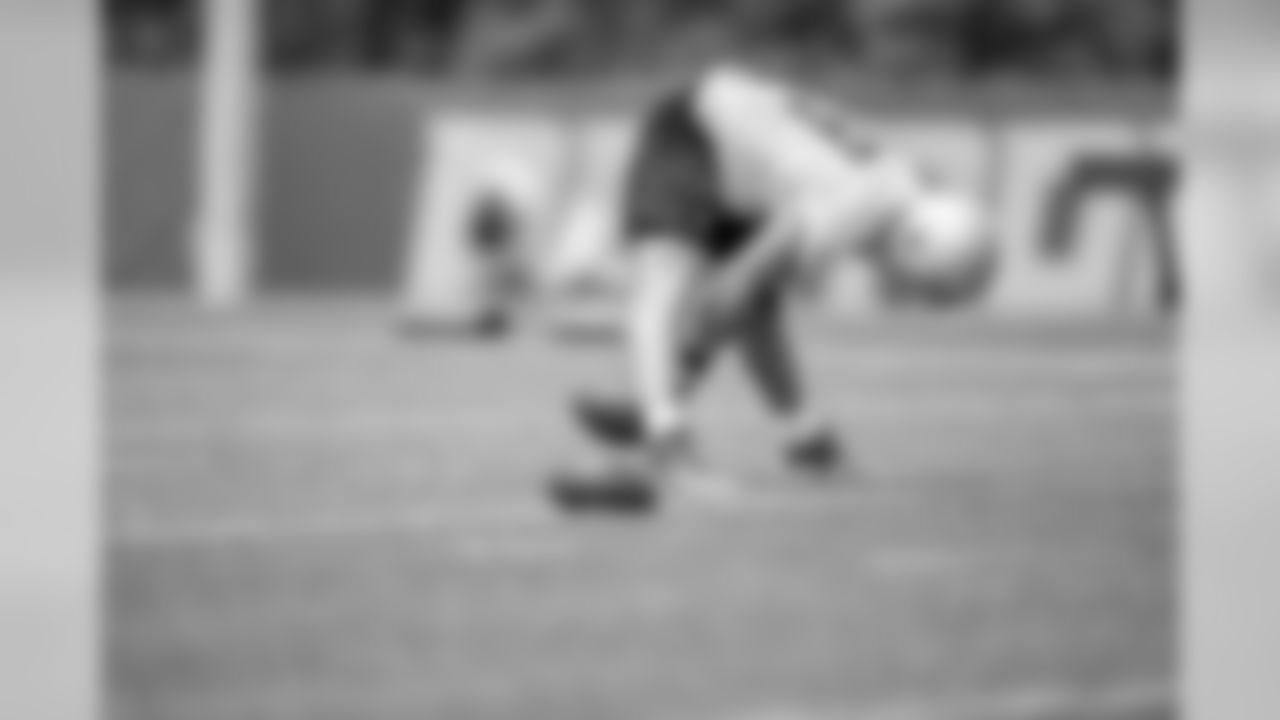 Detroit Lions long snapper Don Muhlbach (48) during Day 2 of minicamp on Wednesday, June 5, 2019 in Allen Park, Mich. (Detroit Lions via AP)