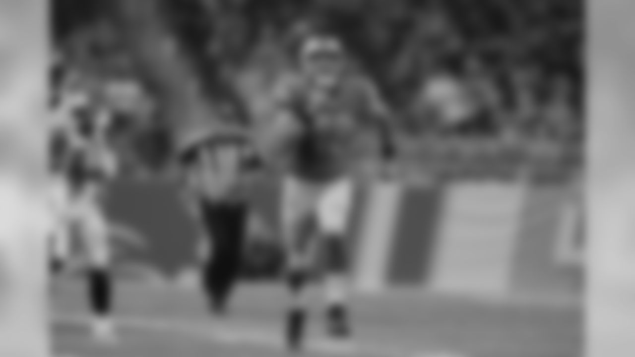Detroit Lions long snapper Don Muhlbach (48) during a NFL football game against the Cleveland Browns on Thursday, Aug. 30, 2018 in Detroit. (Detroit Lions via AP).