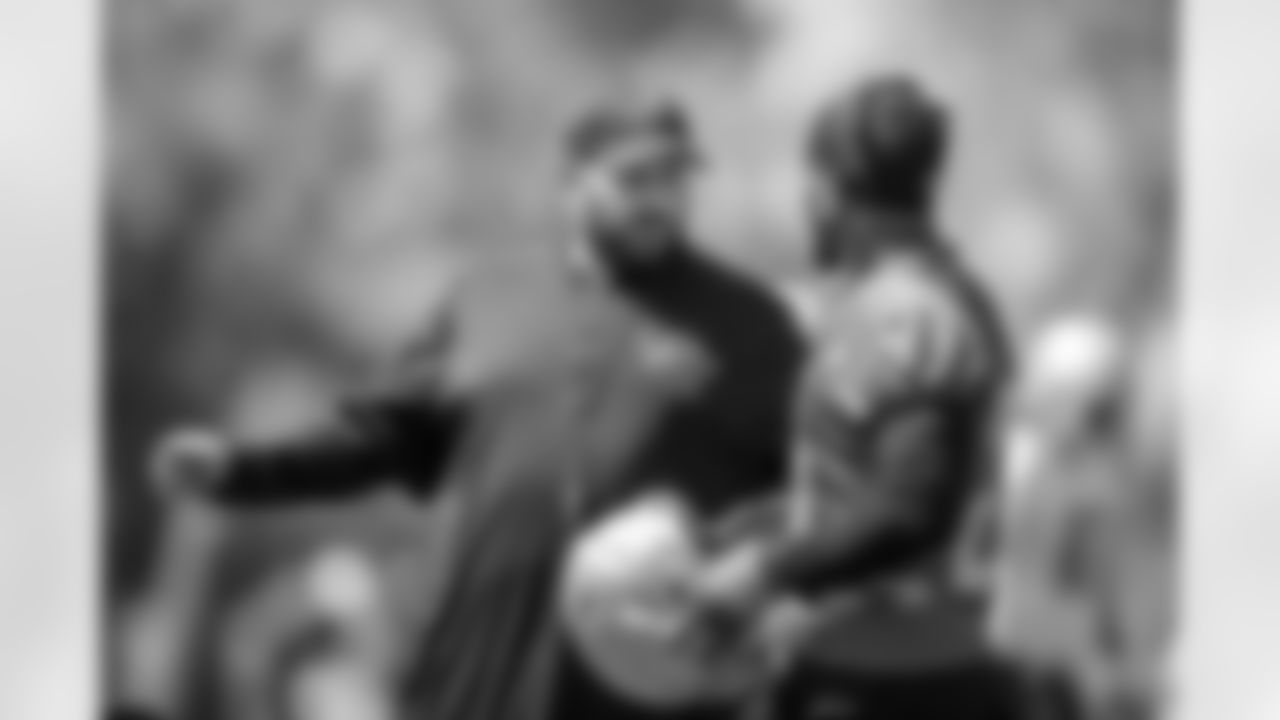 Matt Patricia and Quandre Diggs