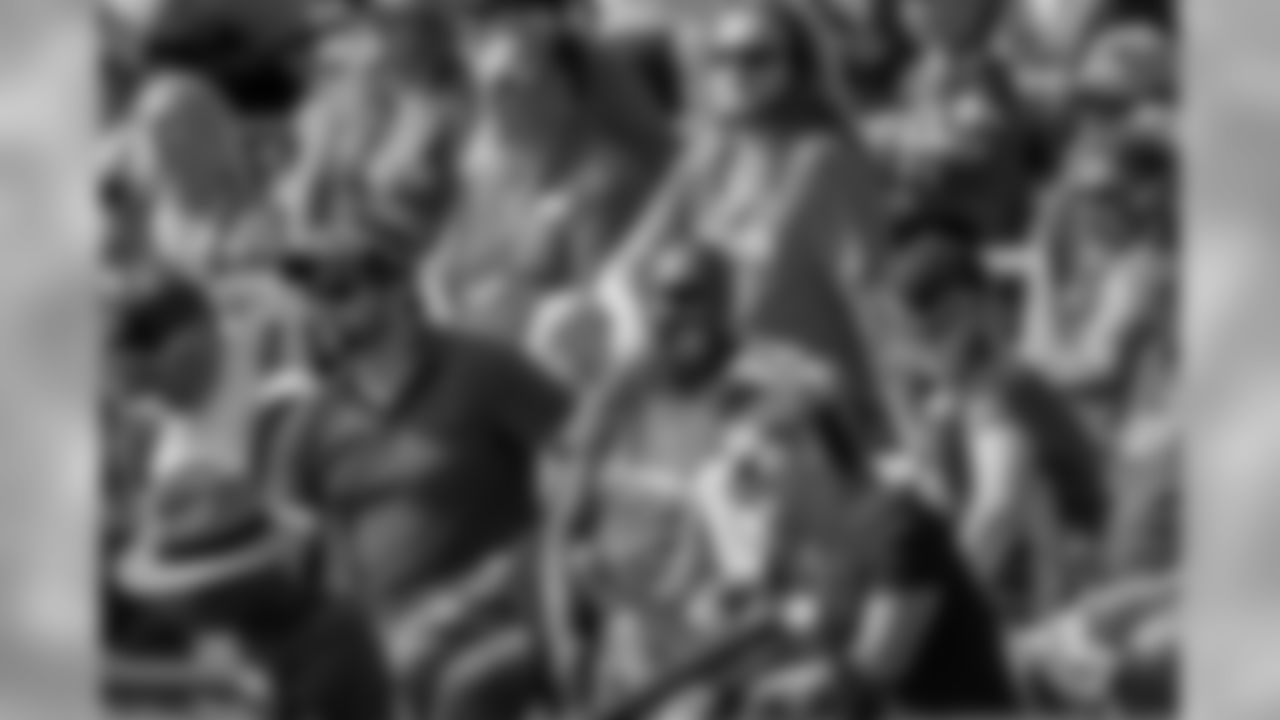 Fans watch during Day 9 of 2019 Detroit Lions Training Camp presented by Rocket Mortgage on Sunday, Aug. 4, 2019 in Allen Park, Mich. (Detroit Lions via AP)