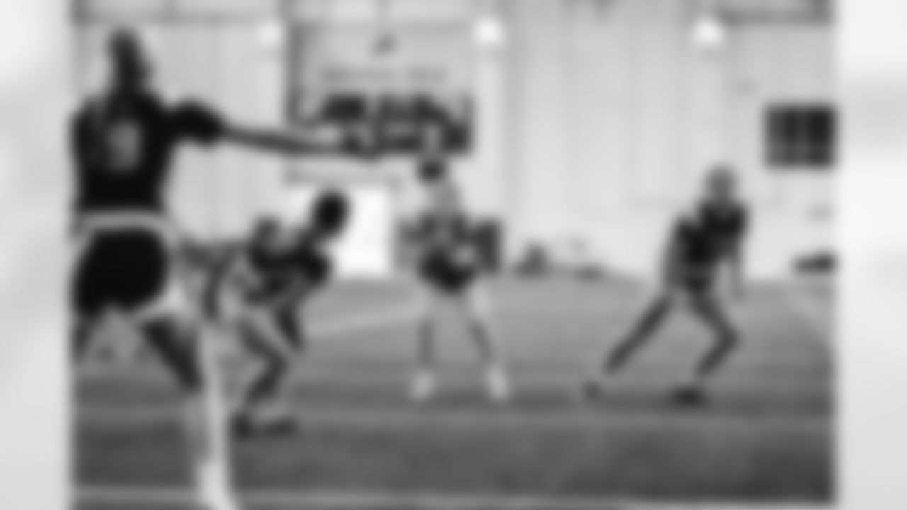 2023 Michigan Girls High School Flag Football Pilot League Week 3 at Detroit Lions HQ & Training Facility Sunday May 21 2023 in Allen Park, MI. (Carl Jones II/Detroit Lions).