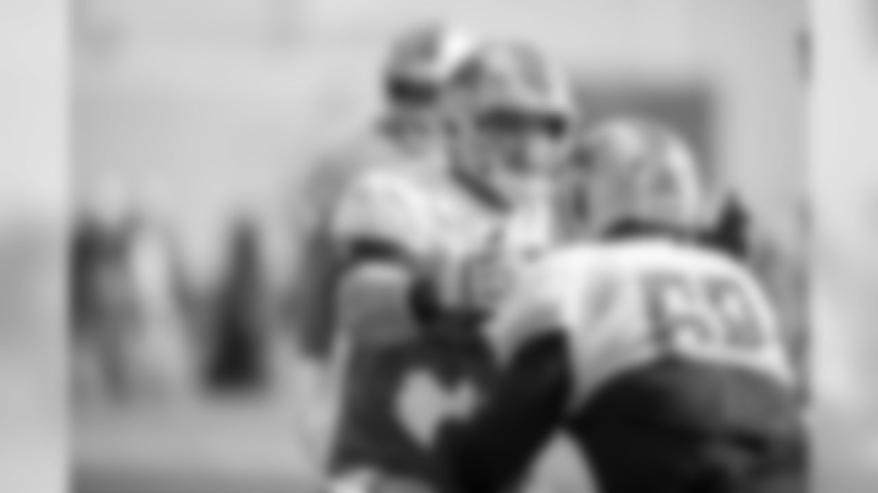 Detroit Lions guard Joe Dahl (66) during practice at the Detroit Lions training facility on Wednesday, Oct. 24, 2018 in Allen Park, Mich. (Detroit Lions via AP)