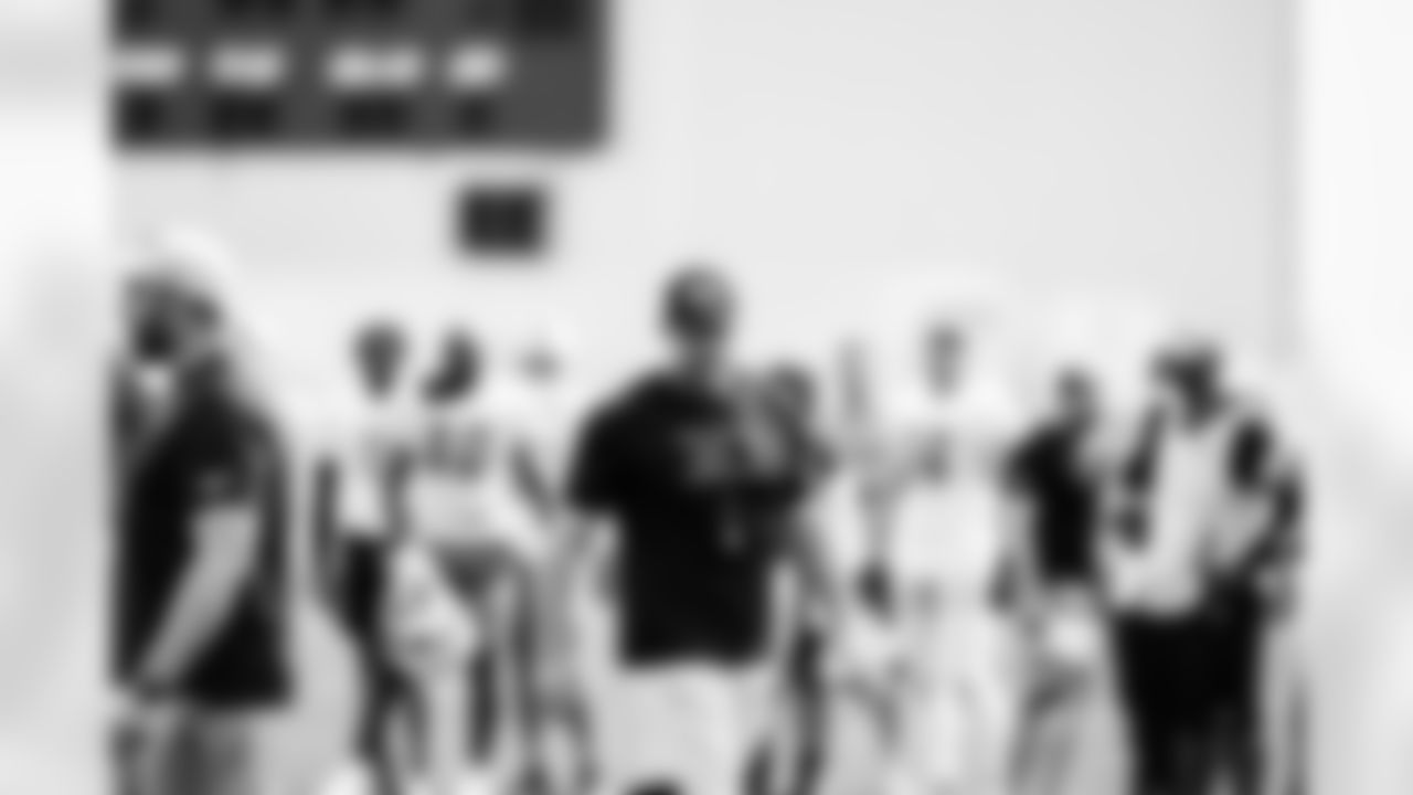 Detroit Lions Head Coach Dan Campbell during Lions Training Camp at the Training Facility in Allen Park, MI on August 3, 2022. (Jeff Nguyen/Detroit Lions)