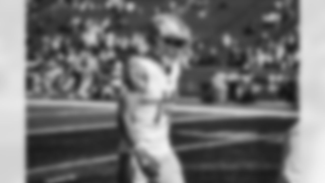 Detroit Lions wide receiver Amon-Ra St. Brown (14) before a NFL football game against the New England Patriots on Sunday, October 9, 2022 in Foxborough, MA. (Jeff Nguyen/Detroit Lions).
