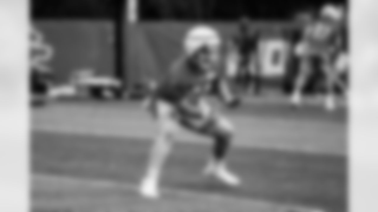 Detroit Lions offensive lineman Brad Cecil (64) during training camp at the Lions training facility in Allen Park, MI on July 30, 2023. (Jeff Nguyen/Detroit Lions)