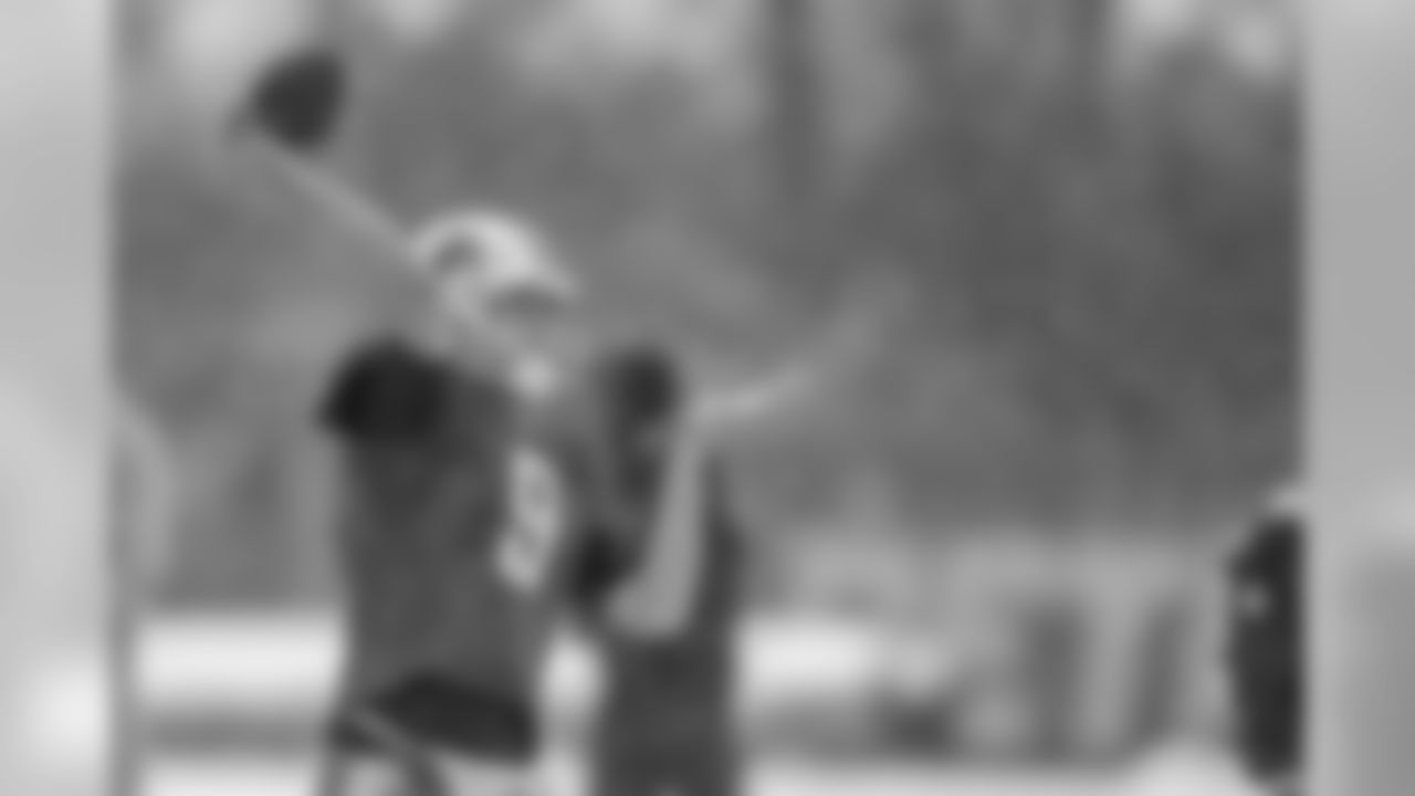 Detroit Lions quarterback Matthew Stafford (9) during practice at the Detroit Lions training facility on Thursday, Nov. 15, 2018 in Allen Park, Mich. (Detroit Lions via AP)