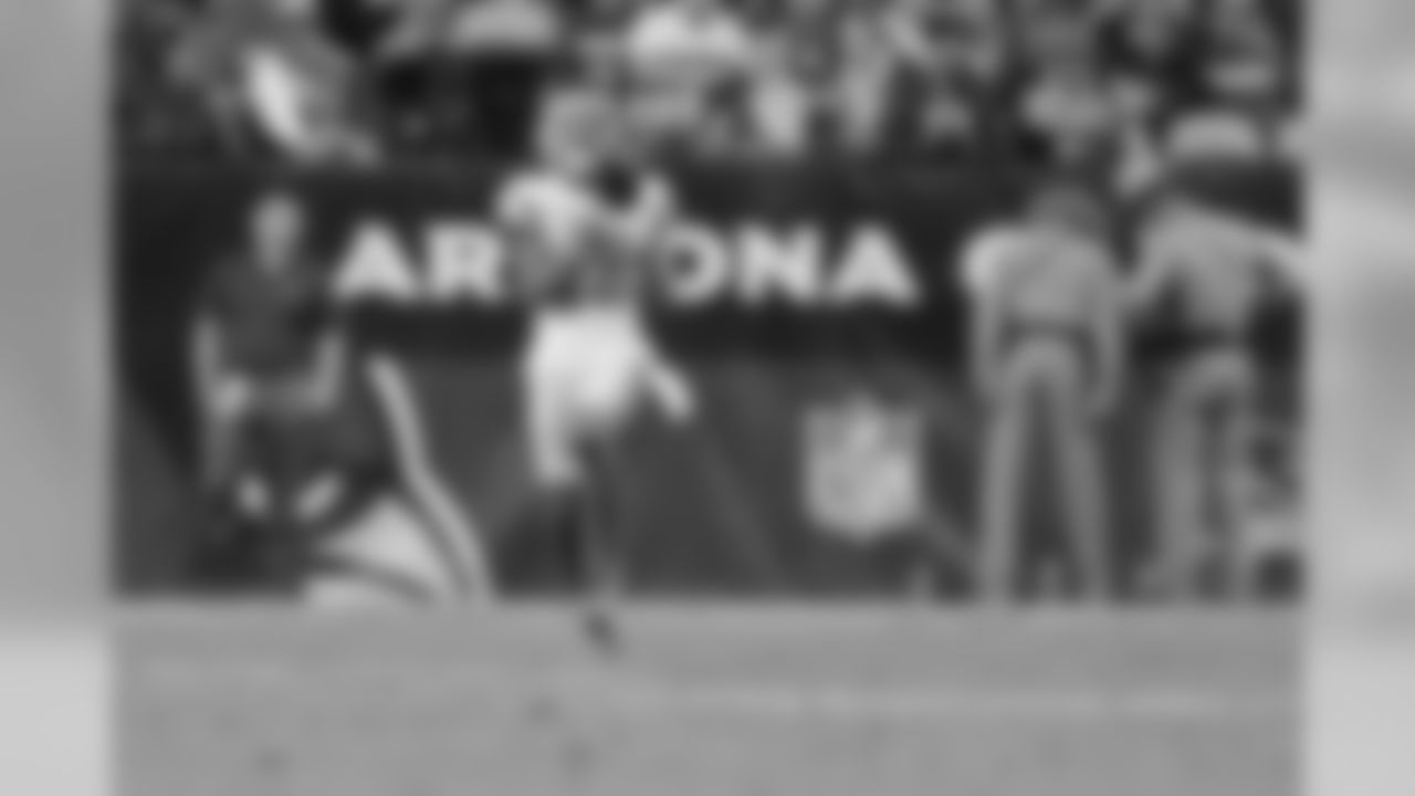 Detroit Lions defensive back Quandre Diggs (28) returns a punt during a NFL football game against the Arizona Cardinals on Sunday, Dec. 9, 2018 in Glendale, Ariz. (Detroit Lions via AP).