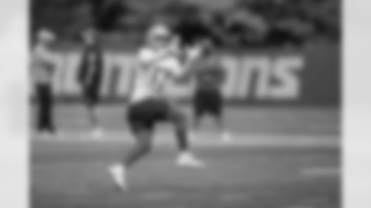 Detroit Lions wide receiver TJ Jones (13) during an minicamp practice at the Detroit Lions training facility on Wednesday, June 6, 2018 in Allen Park, Mich. (Detroit Lions via AP)