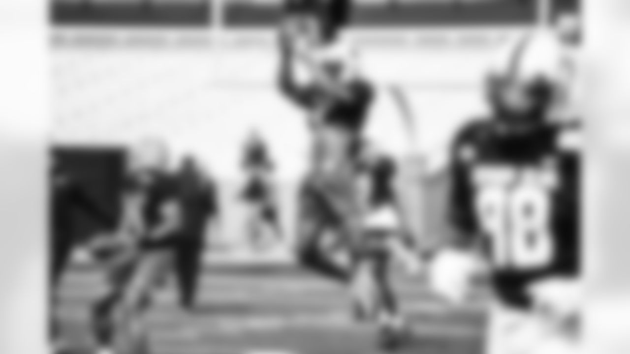 Washington State corner back Jaylen Watson during Senior Bowl practice on February 1, 2022. (Jeff Nguyen/Detroit Lions)