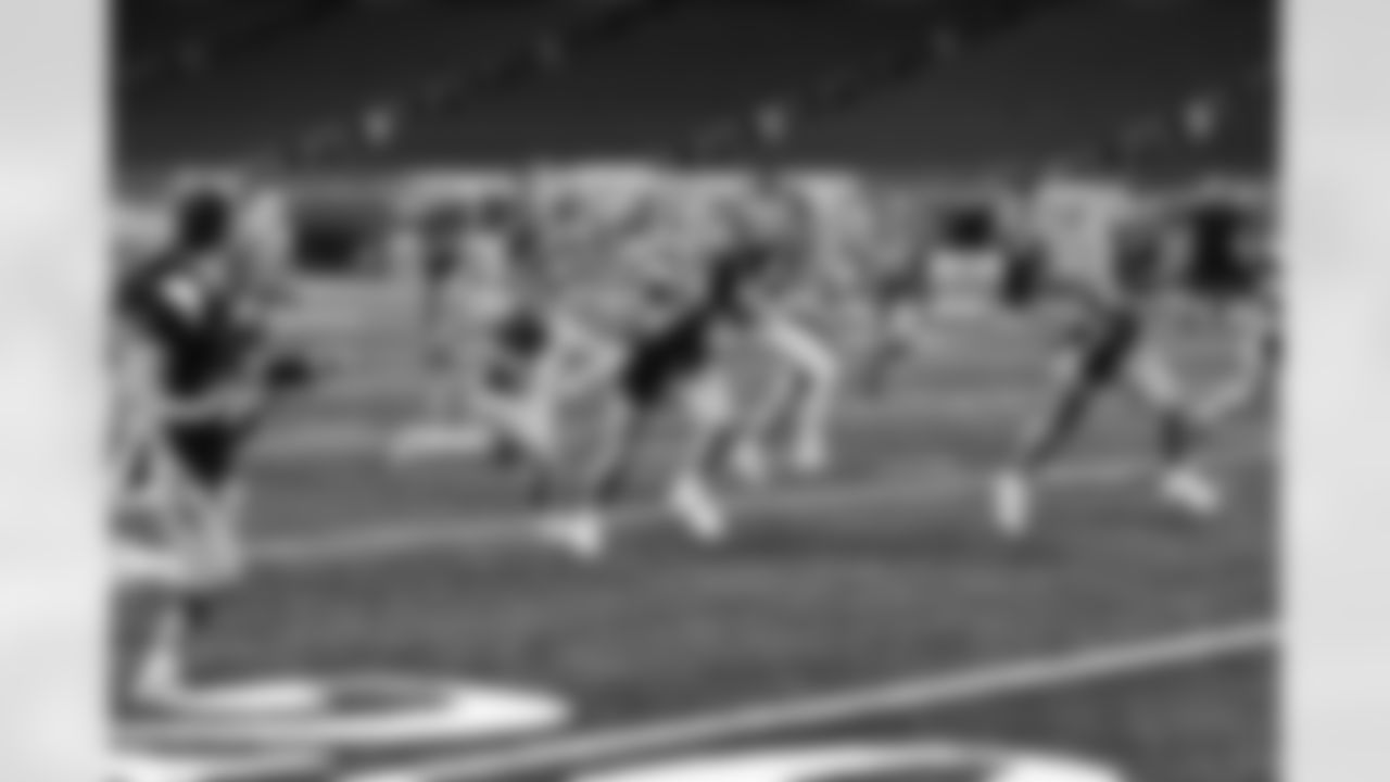 2023 Michigan Girls High School Flag Football Pilot League Week 1 at Ford Field. Sunday May 7, 2023 in Detroit, MI. (Carl Jones II/Detroit Lions).