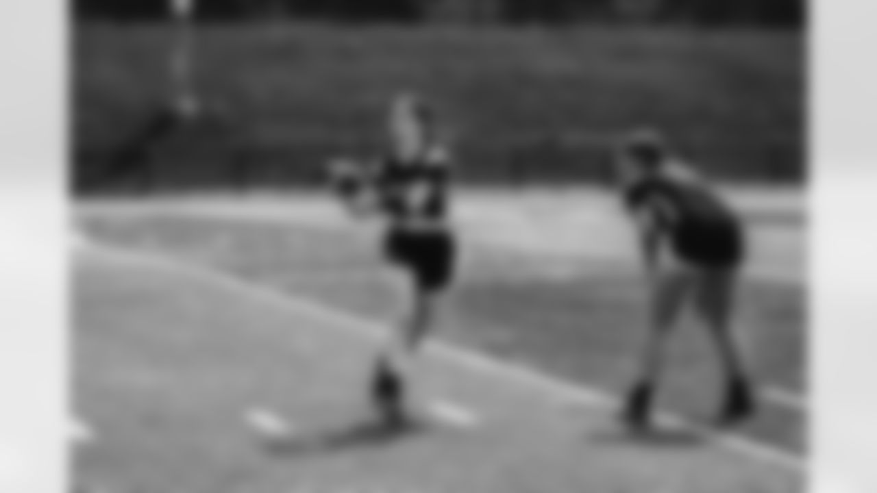 2023 Michigan Girls High School Flag Football Pilot League Week 2 at Stoney Creek HS Saturday May 13, 2023 in Rochester Hills, MI. (Carl Jones II/Detroit Lions).