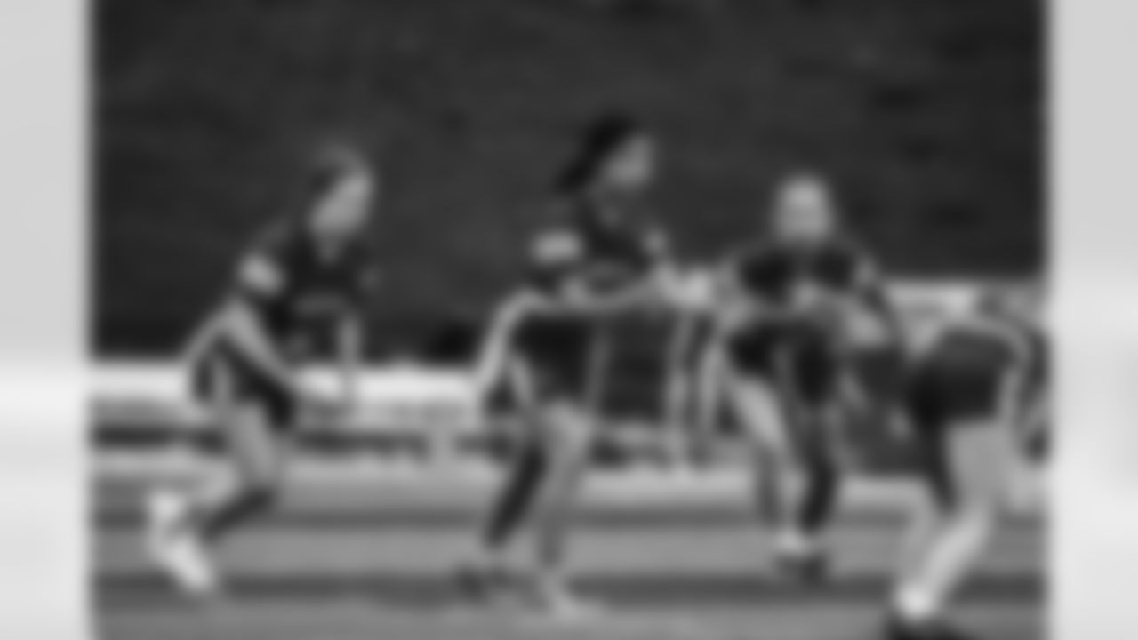 2023 Michigan Girls High School Flag Football Pilot League Week 2 at Stoney Creek HS Saturday May 13, 2023 in Rochester Hills, MI. (Carl Jones II/Detroit Lions).