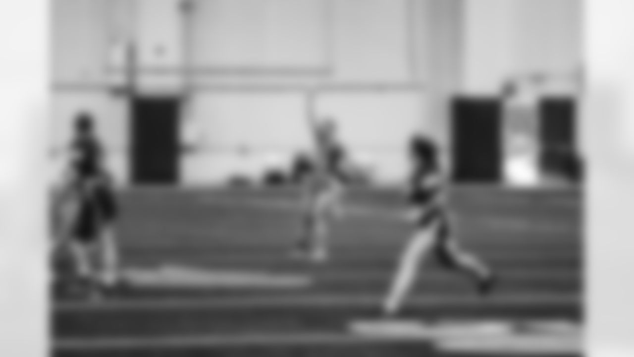 2023 Michigan Girls High School Flag Football Pilot League Week 3 at Detroit Lions HQ & Training Facility Sunday May 21 2023 in Allen Park, MI. (Carl Jones II/Detroit Lions).