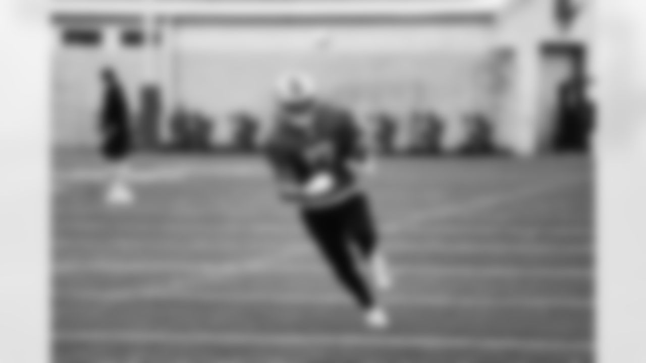 Detroit Lions wide receiver Brandon Zylstra (13) during practice at the Lions Training Facility in Allen Park, MI on November 16, 2022. (Jeff Nguyen/Detroit Lions)