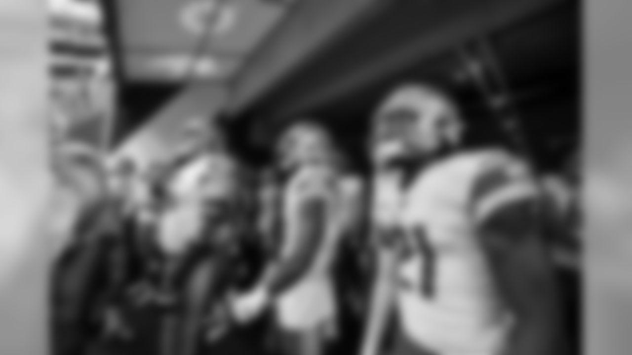 Detroit Lions before a NFL football game against the Minnesota Vikings Sunday, Dec. 8, 2019 in Minneapolis. (Detroit Lions via AP).