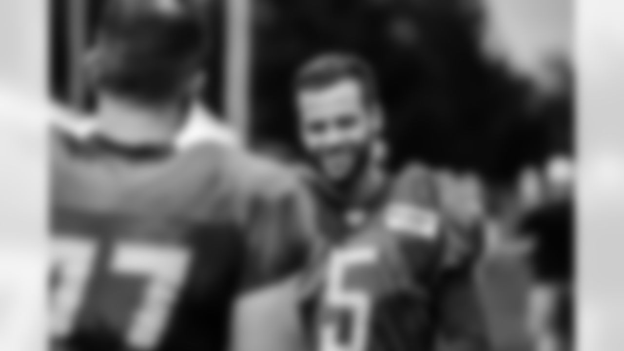 Detroit Lions kicker Zane Gonzalez (5) during Lions practice at the Training Facility in Allen Park, MI on August 24, 2021. (Jeff Nguyen/Detroit Lions)