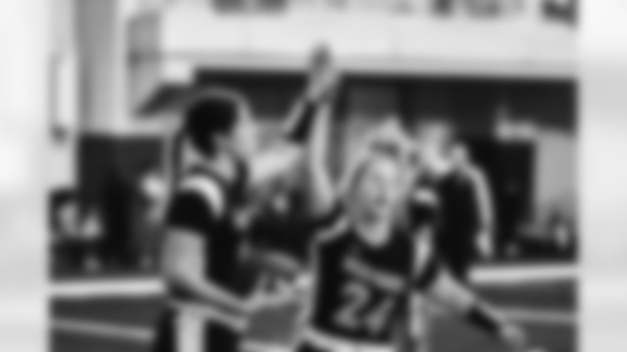 2023 Michigan Girls High School Flag Football Pilot League Week 3 at Detroit Lions HQ & Training Facility Sunday May 21 2023 in Allen Park, MI. (Carl Jones II/Detroit Lions).