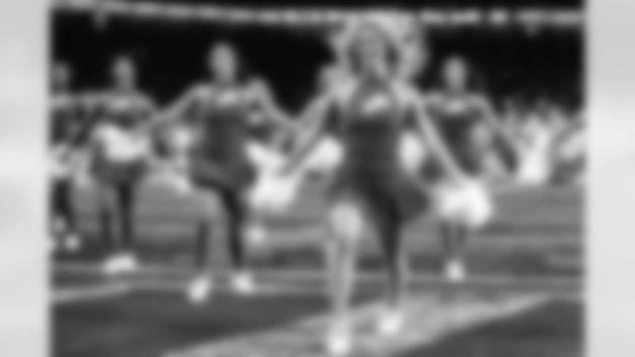 Detroit Lions Cheerleaders perform during a NFL football game against the Buffalo Bills on Thursday, November 24, 2022 in Detroit, MI. (Mike Ferdinande/Detroit Lions).