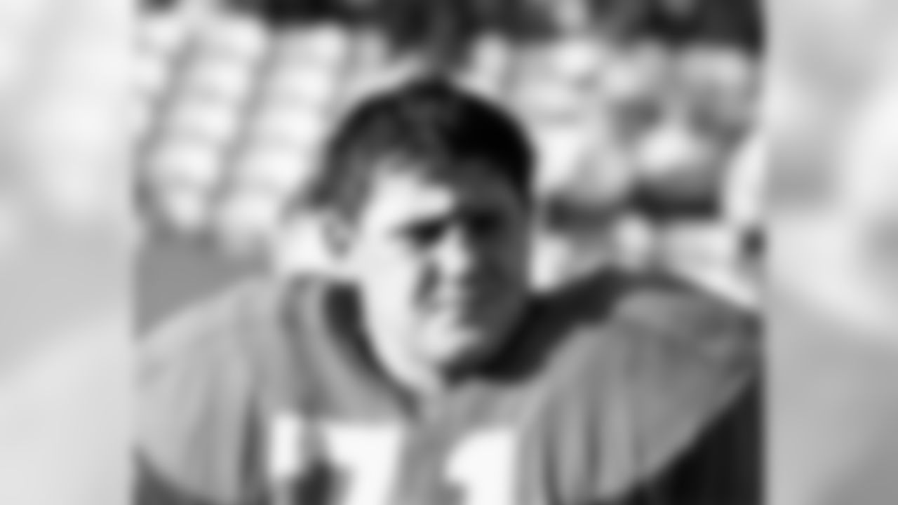 Detroit Lions defensive tackle Alex Karras (71) during the Lions 31-7 victory over the Los Angeles Rams on October 31, 1965 at the Los Angeles Memorial Coliseum in Los Angeles, California. (AP Photo/NFL Photos)