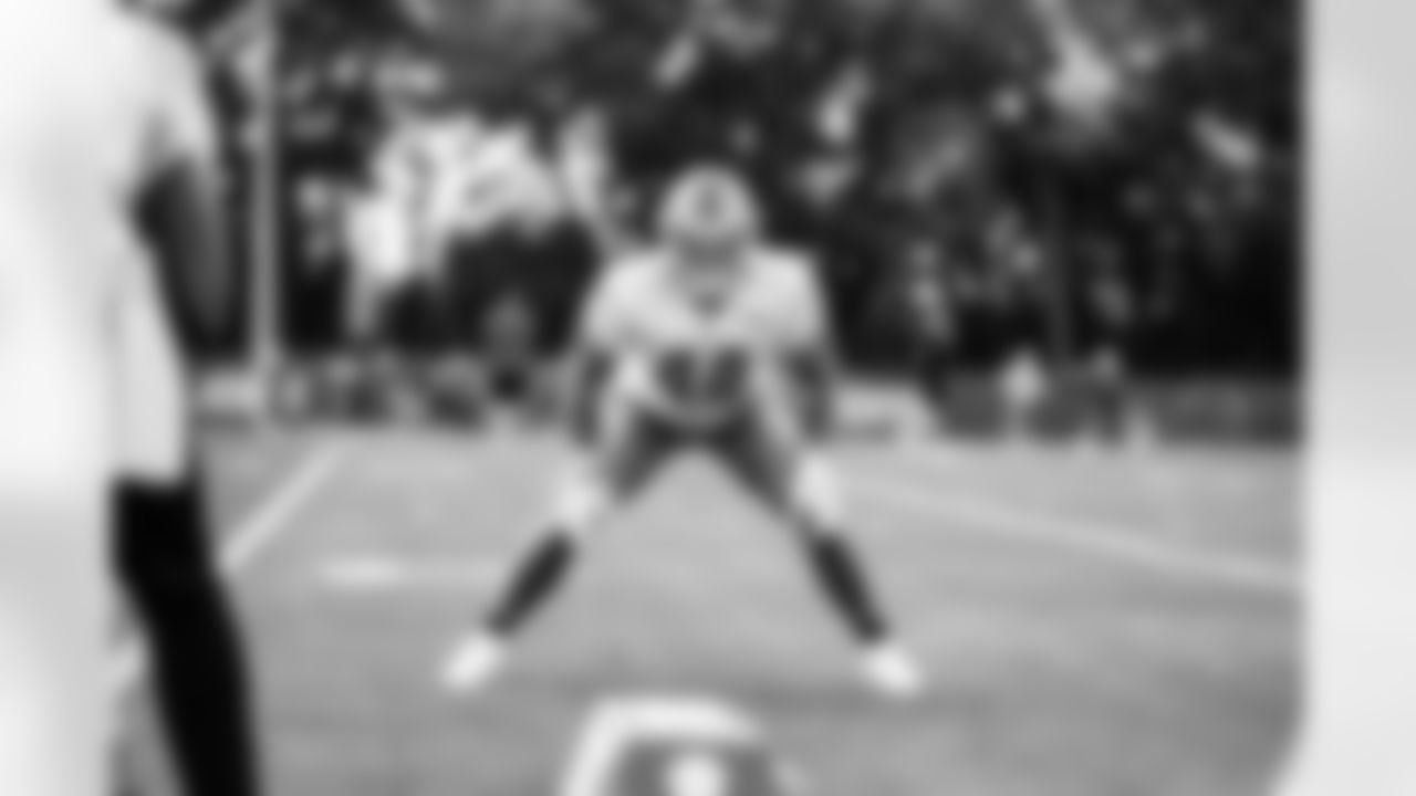 Detroit Lions linebacker Malcolm Rodriguez (44) during practice at the Training Facility in Allen Park, MI on August 22, 2022. (Jeff Nguyen/Detroit Lions)