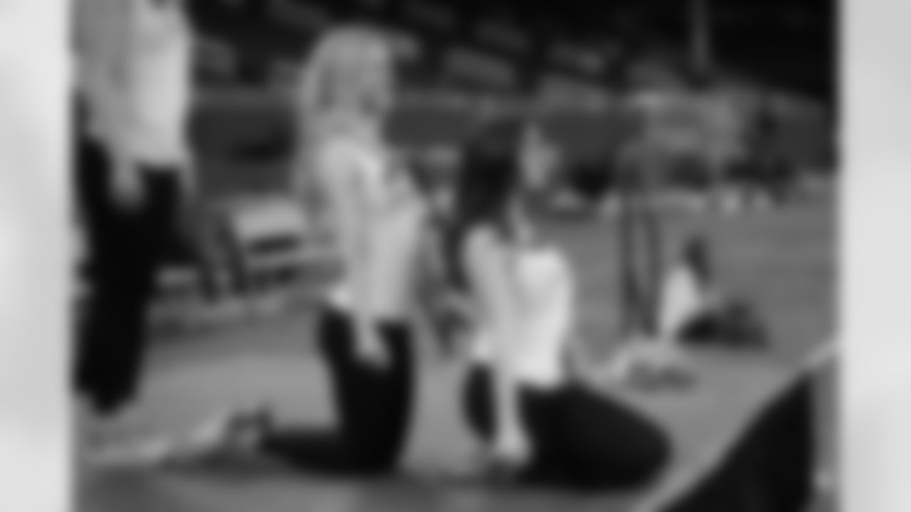 2022 Junior Detroit Lions Cheerleaders Clinic at Ford Field on December 10, 2022. (Mike Ferdinande/Detroit Lions)