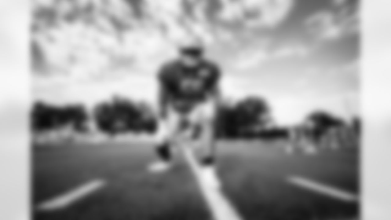 Detroit lions offensive tackle Penei Sewell (58) during a training camp practice at the Training Facility in Allen Park, MI on August 3rd, 2021. (Jeff Nguyen/Detroit Lions)