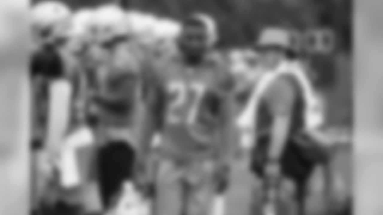 Detroit Lions corner back Justin Coleman (27) during Day 4 of OTAs on Wednesday, May 29, 2019 in Allen Park, Mich. (Detroit Lions via AP)