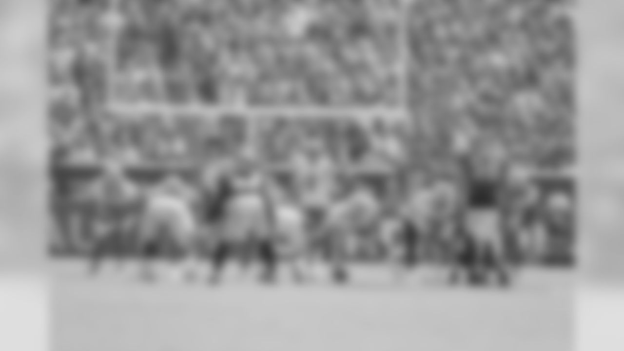 Detroit Lions punter Sam Martin (6) during a NFL football game against the Philadelphia Eagles Sunday, Sept. 22, 2019 in Philadelphia. (Detroit Lions via AP).