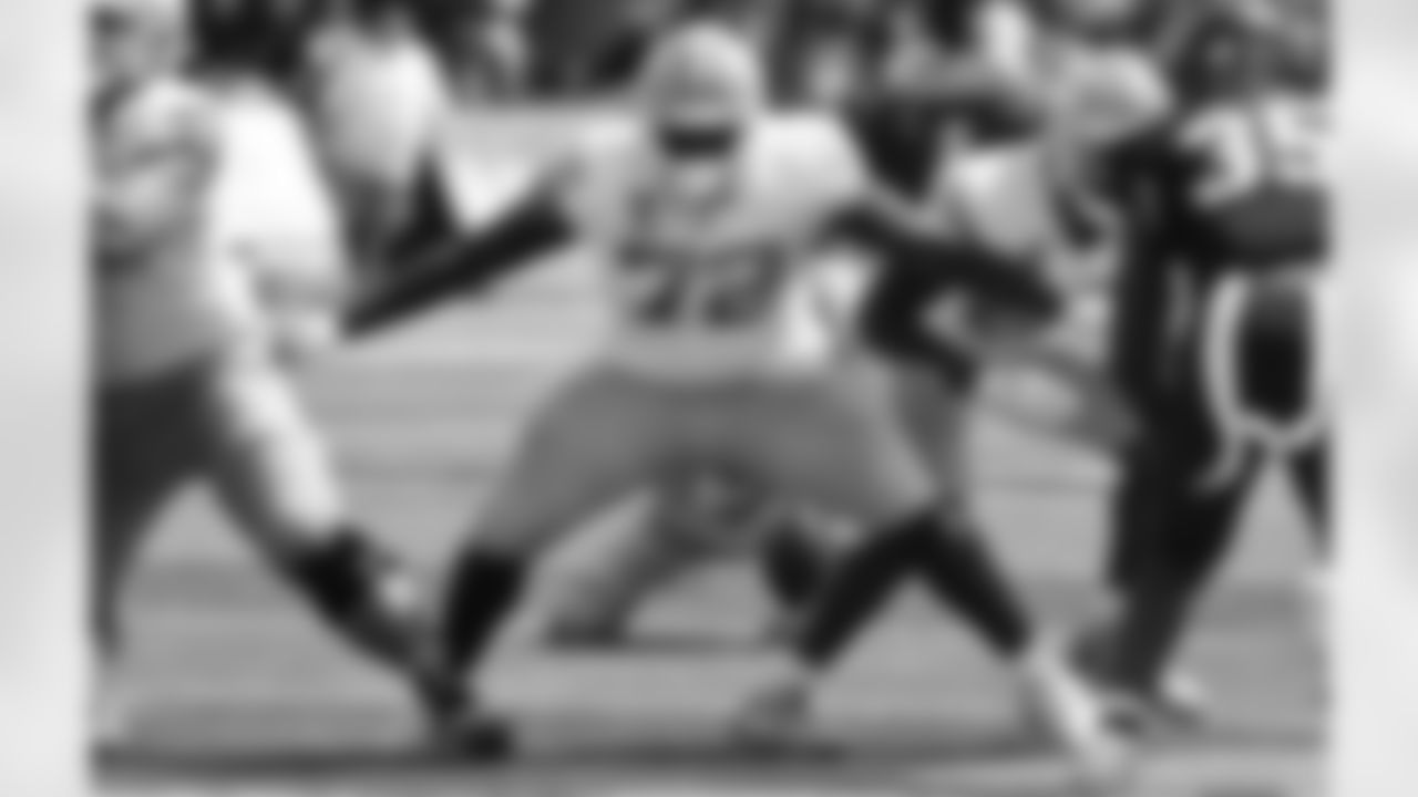 North Carolina offensive lineman Asim Richards (72) blocks during the second half of an NCAA college football game against Appalachian State , Saturday Sept. 3, 2022, in Boone, N.C. (AP Photo/Reinhold Matay)