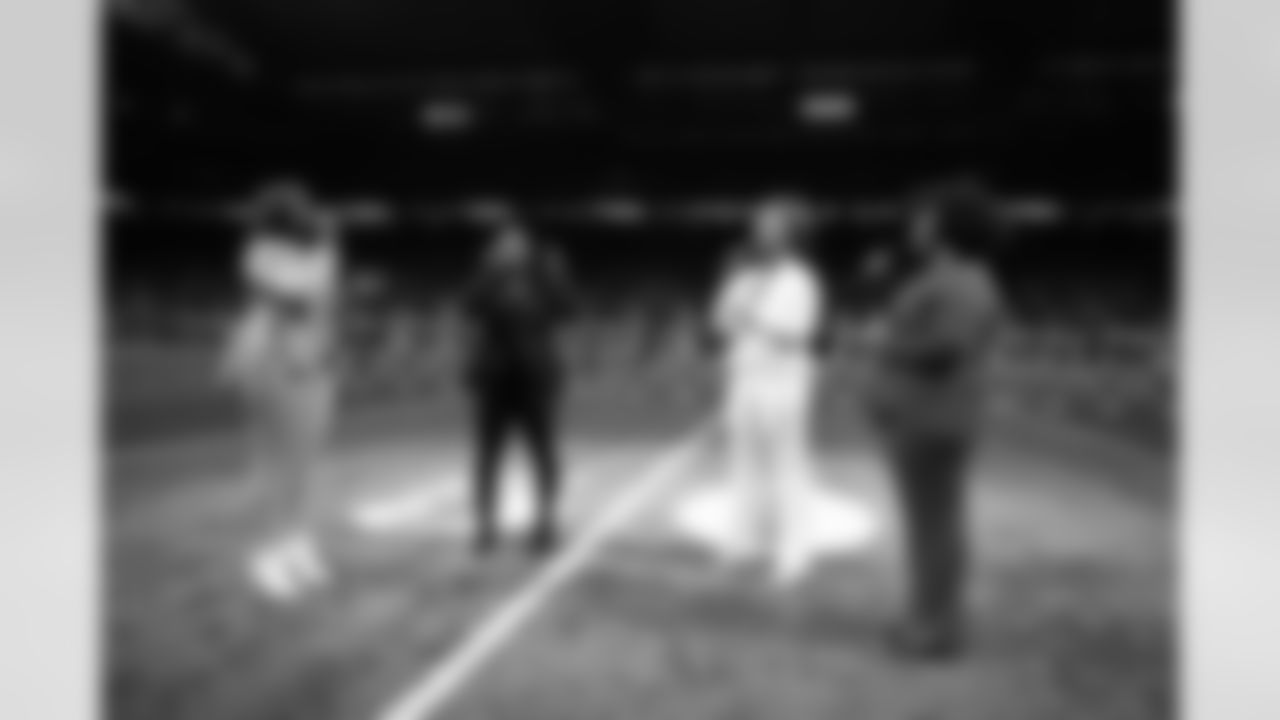 SOUL performs the National Anthem during a NFL football game against the Chicago Bears on Sunday, January 1, 2023 in Detroit, MI. (Mike Ferdinande/Detroit Lions).