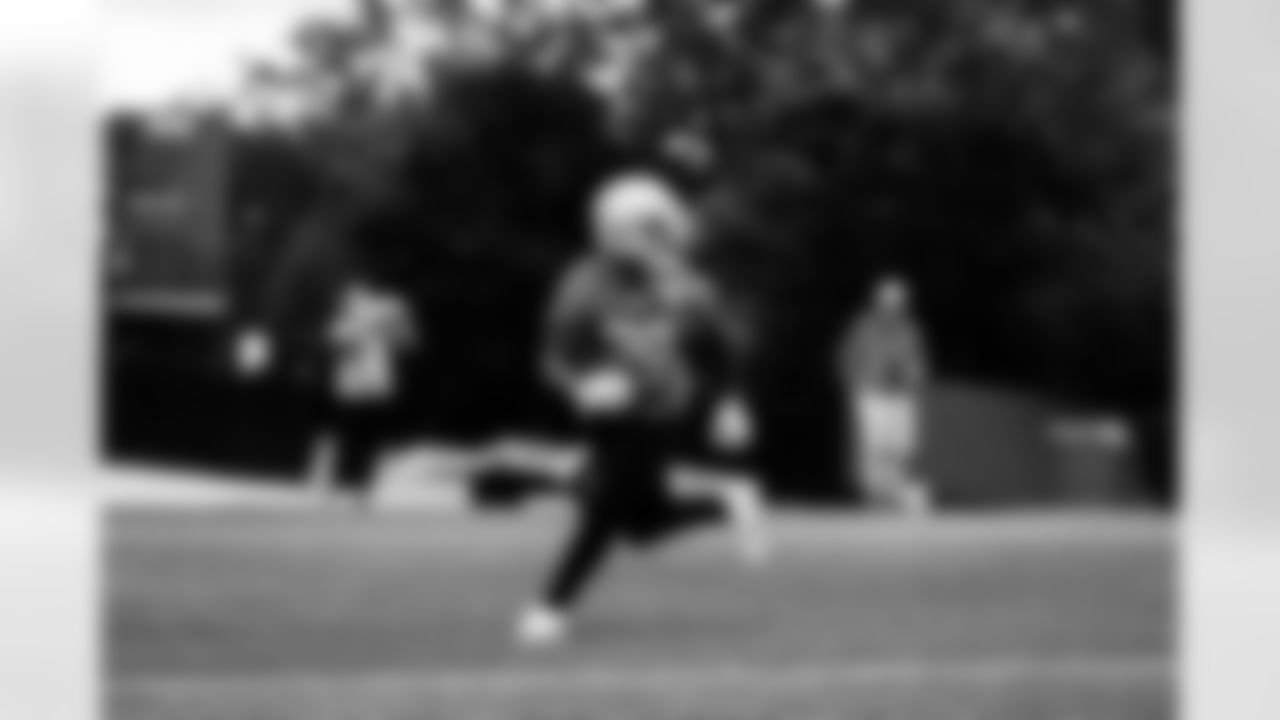 Detroit Lions running back Greg Bell (29) during minicamp at the Lions training facility in Allen Park, MI on June 7, 2022. (Jeff Nguyen/Detroit Lions)