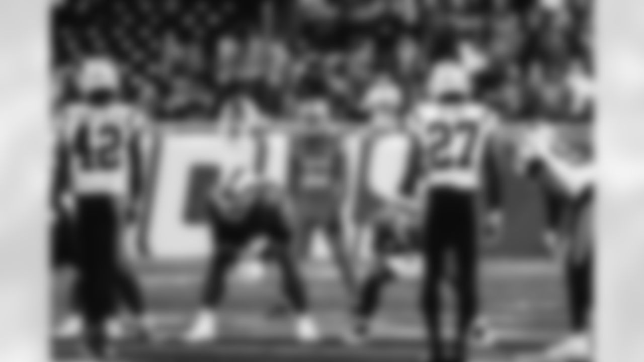 Detroit Lions wide receiver Dylan Drummond (83) during a NFL game against the Carolina Panthers on Sunday, Oct. 8, 2023 in Detroit, MI. (Jeff Nguyen/Detroit Lions)