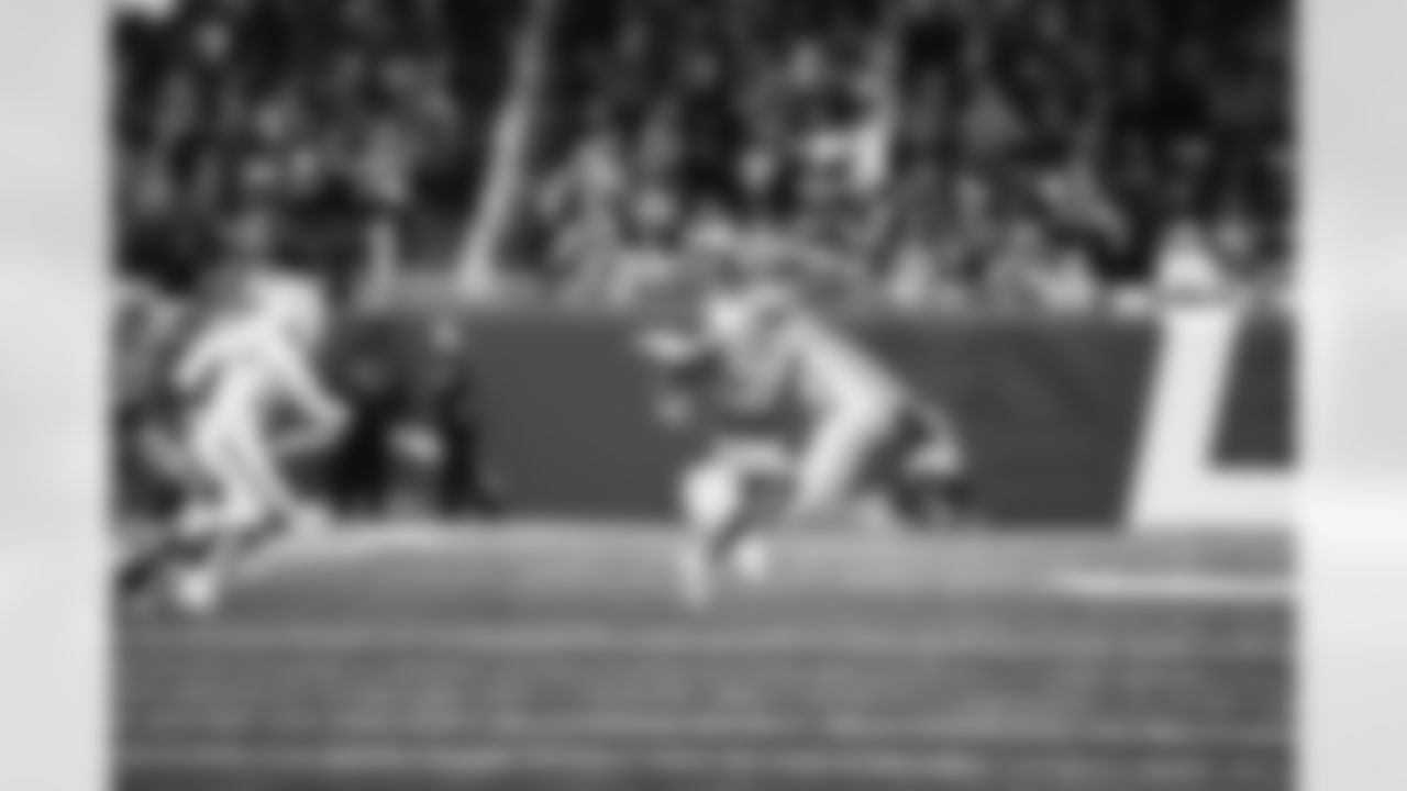 Detroit Lions Safety C.J. Moore (38) during a NFL football game against the Miami Dolphins on Sunday, October 30, 2022 in Detroit, MI. (Jeff Nguyen/Detroit Lions).