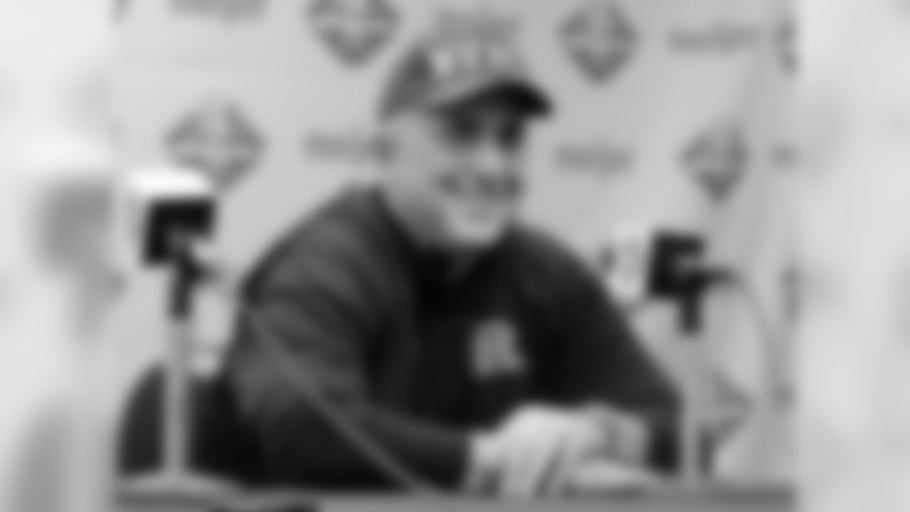 Quick Lane Bowl Press at Ford Field on 12/26/2014. Photo by Mark Cunningham.