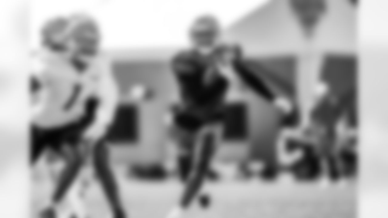 Detroit Lions wide receiver Josh Johnson (80) during Lions Training Camp at the Training Facility in Allen Park, MI on July 30, 2022. (Josh Mandujano/Detroit Lions)