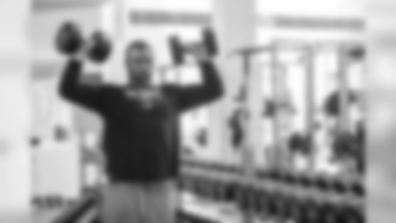 Detroit Lions offensive lineman Frank Ragnow during phase two of the voluntary offseason program on Thursday, May 9, 2019 in Allen Park, Mich. (Detroit Lions via AP)