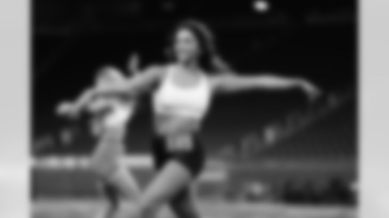 Detroit Lions Cheerleaders during the 2023 Auditions at Ford Field in Detroit, MI on May 7, 2023. (Jeff Nguyen/Detroit Lions)