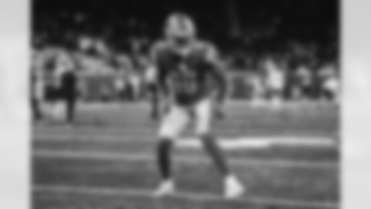Detroit Lions cornerback Mark Gilbert (40) during a NFL football game against the Chicago Bears on Thursday, November 25, 2021 in Detroit, MI. (Jeff Nguyen/Detroit Lions).